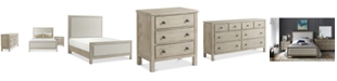Furniture Parker Upholstered Bedroom Furniture, 3-Pc. Set (Full Bed, Dresser & Nightstand), Created for Macy's